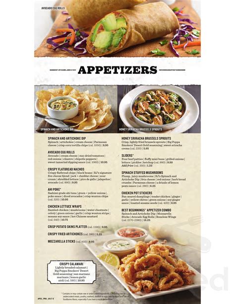 bjs restaunt|bj's restaurant menu near me.